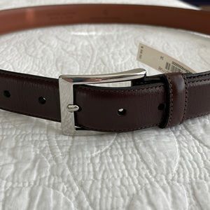 Brooks brothers leather belt
